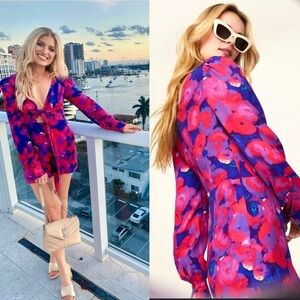 Louna Revolve Tie Front Romper